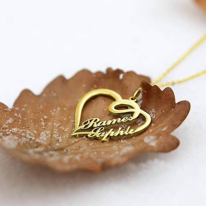 Heart Name Necklace - Creative Collection