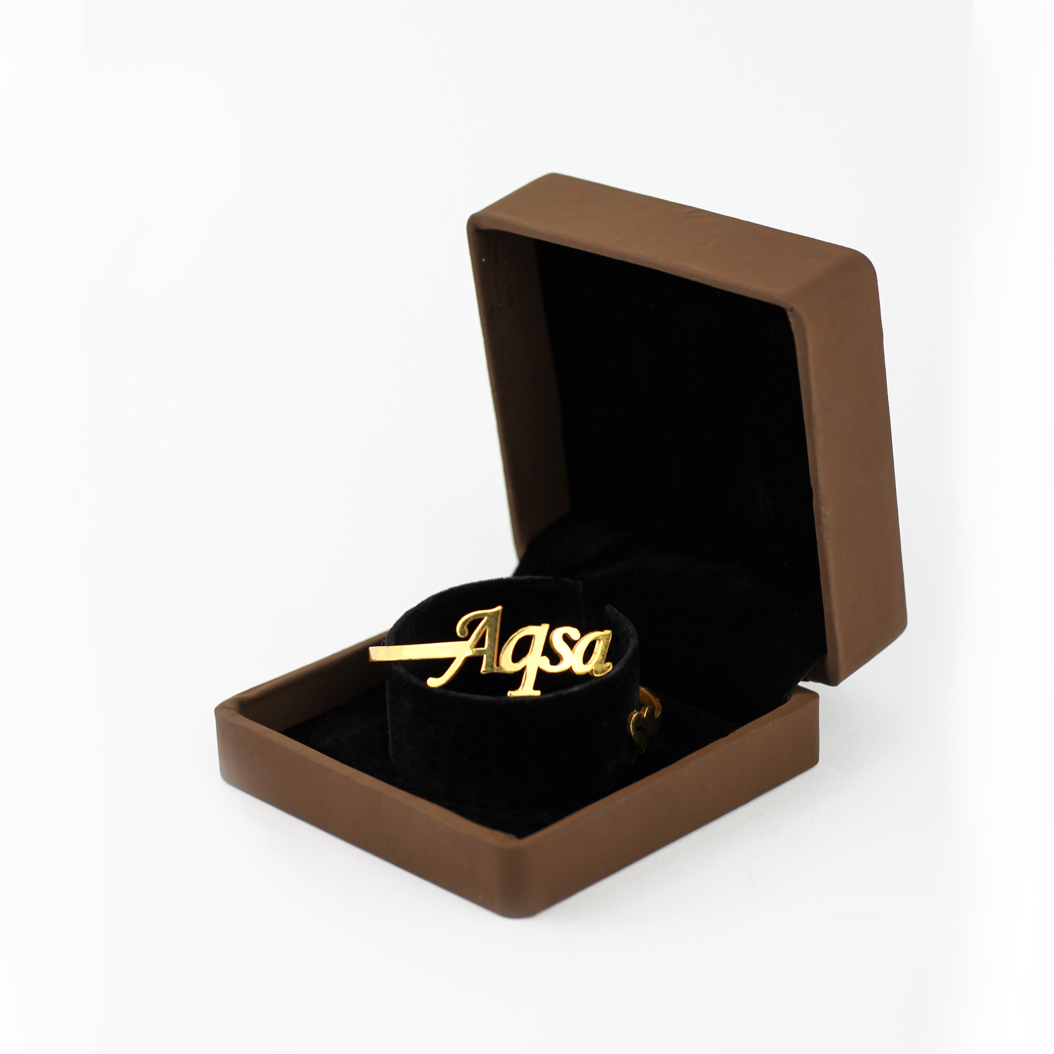 Customize Name Heart Bangle - Creative Collection