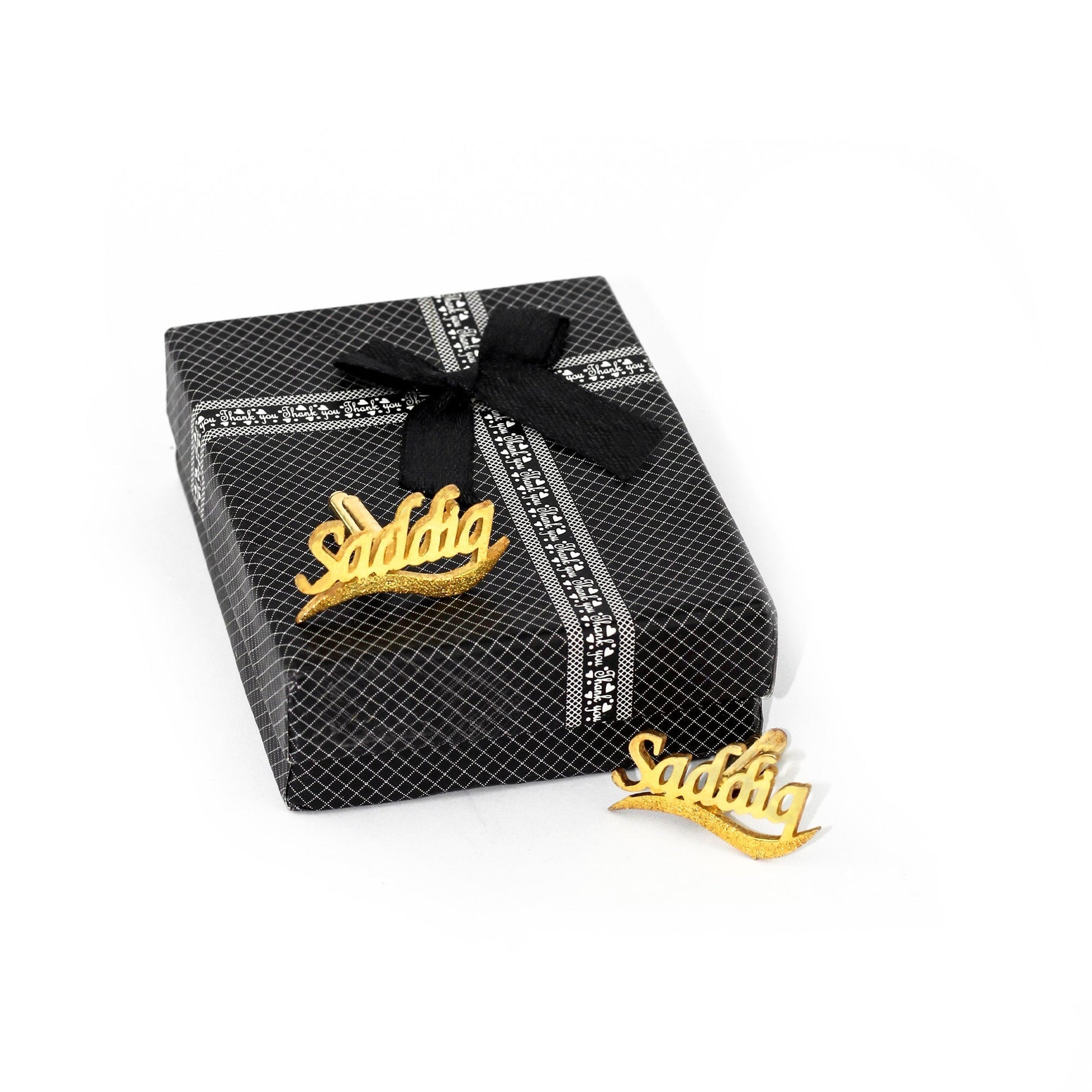 Customize Name Cufflinks - Creative Collection