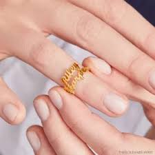 Customize Name Ring - Creative Collection