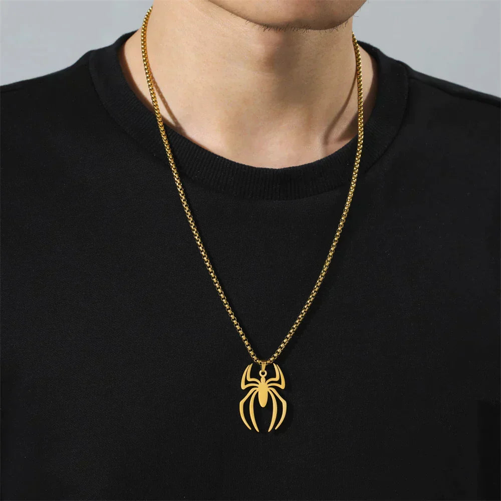 My Shape Punk Spider Necklaces-Pendant - Creative Collection