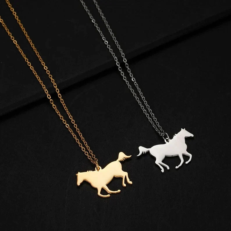 Fashion Cute Animal Horse Pendant Necklace l Trendy Women Jewelry - Creative Collection