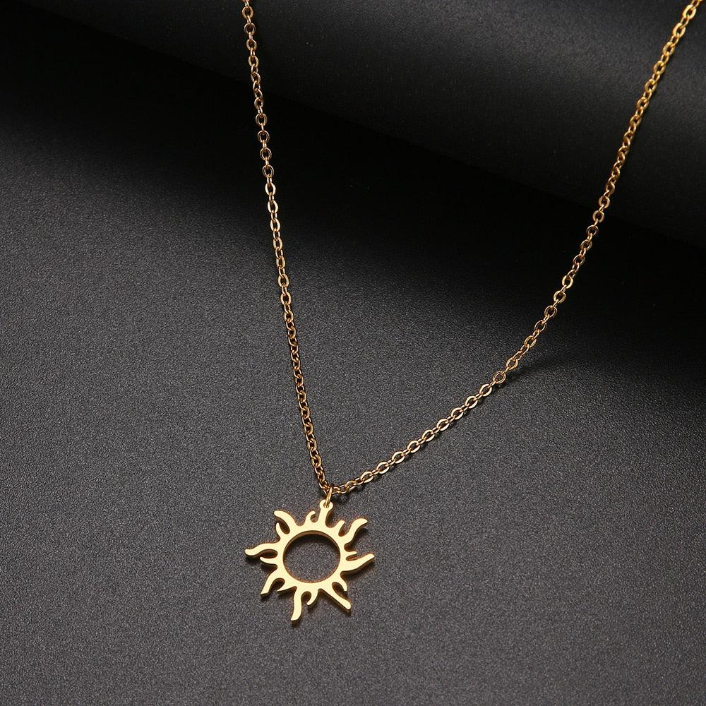 Ethnic Sun Necklace - Pendant - Creative Collection