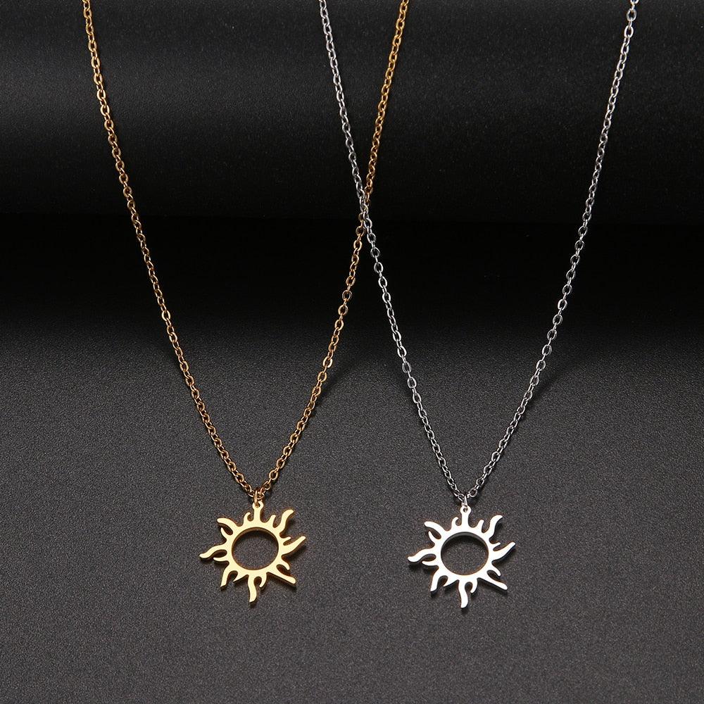 Ethnic Sun Necklace - Pendant - Creative Collection
