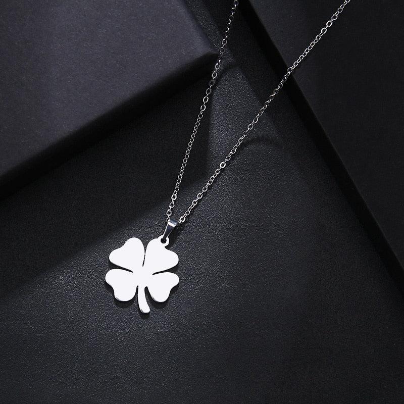 Four Leaf Clover Necklace - Pendant - Creative Collection